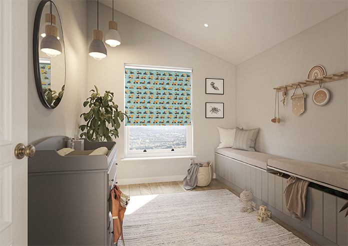 Construction Crew, Digger - Twist&Fit Roller Blind - Image 7